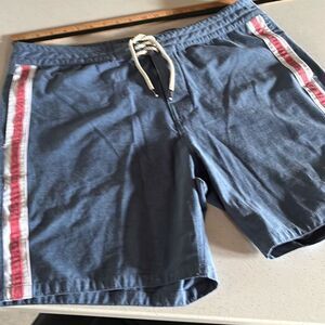 Faherty Swim Board Shorts Trunks Size 36